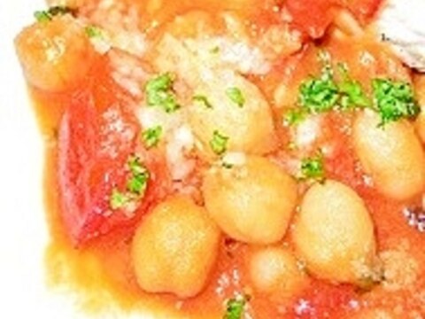 ひよこ豆のトマト煮♪